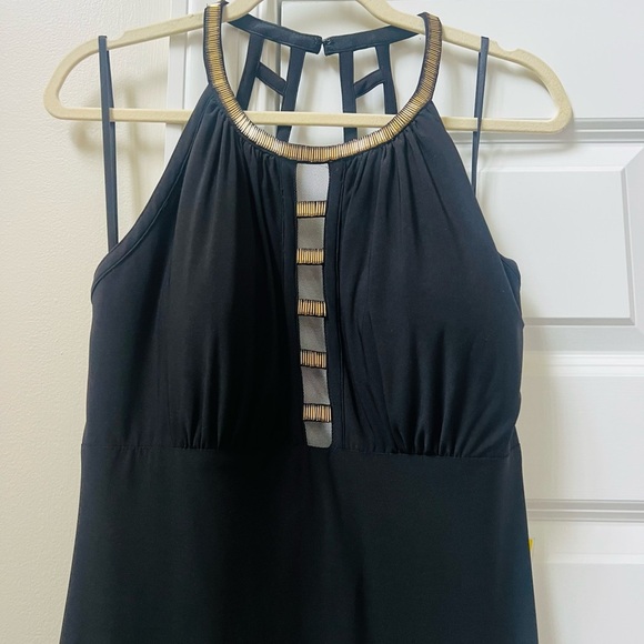 NWT Chic Black Backless Maxi Gown size 12 - Picture 3 of 10